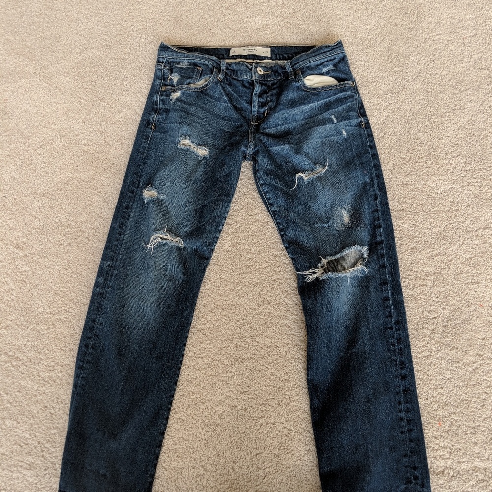 Abercrombie & Fitch boyfriend jeans